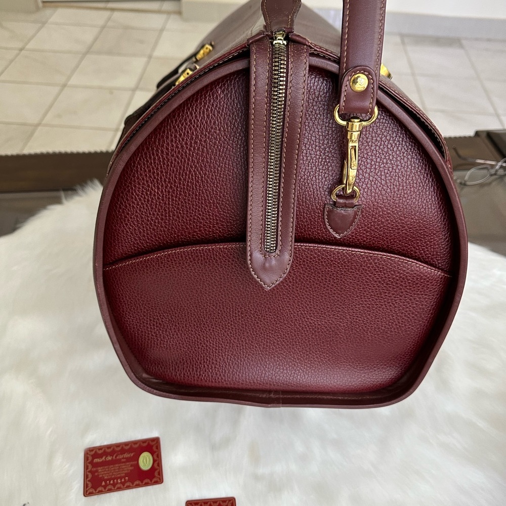 Auth Cartier Travel Bag Excellent Condition - Picture 11 of 16